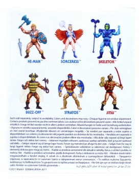 Masters of the Universe Origins Mini-Comic (Figurenbeilage) zur Wave 7 von Mattel